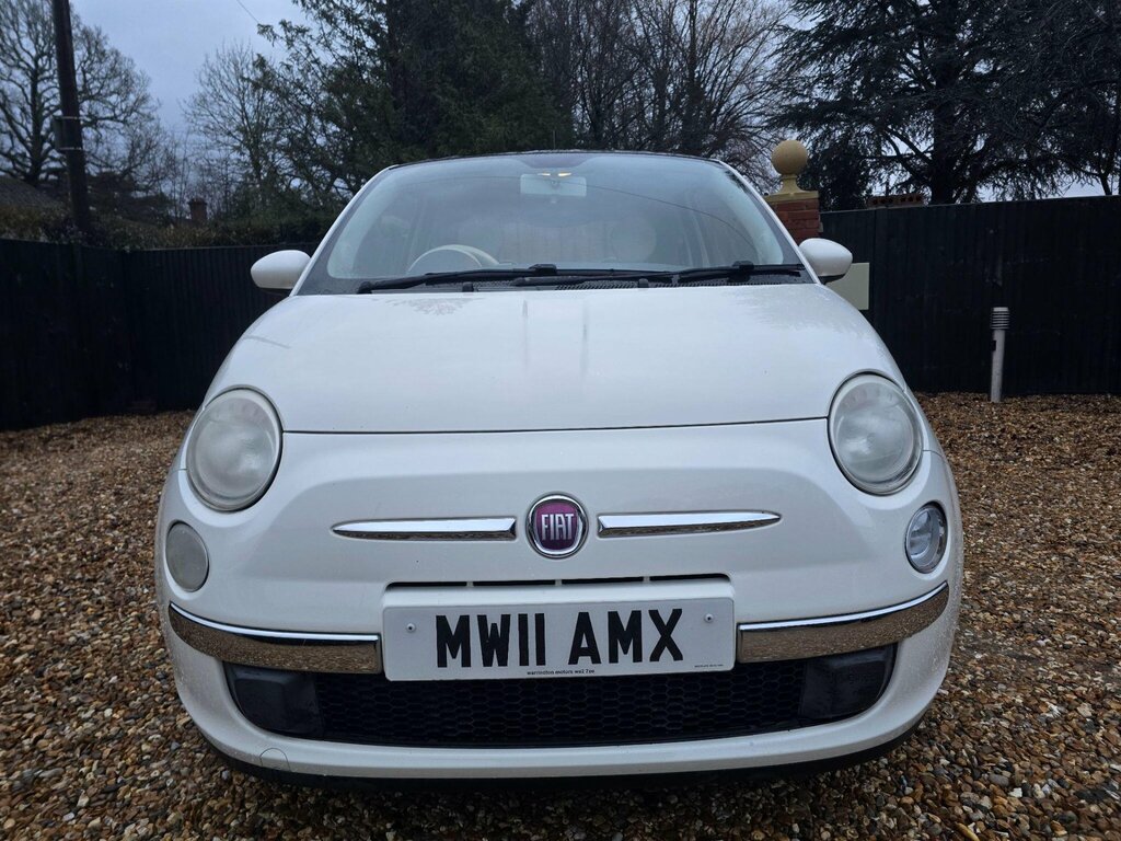 Fiat 500 1.2 Lounge Euro 5 Ss MW11AMX White #4
