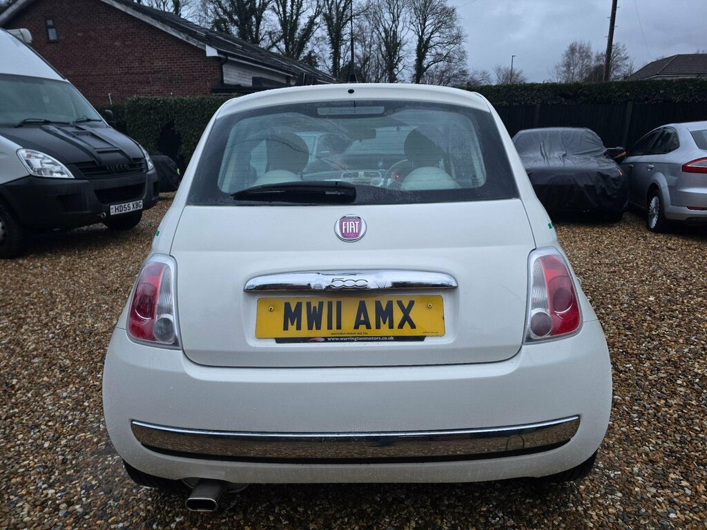 Fiat 500 1.2 Lounge Euro 5 Ss MW11AMX White #5