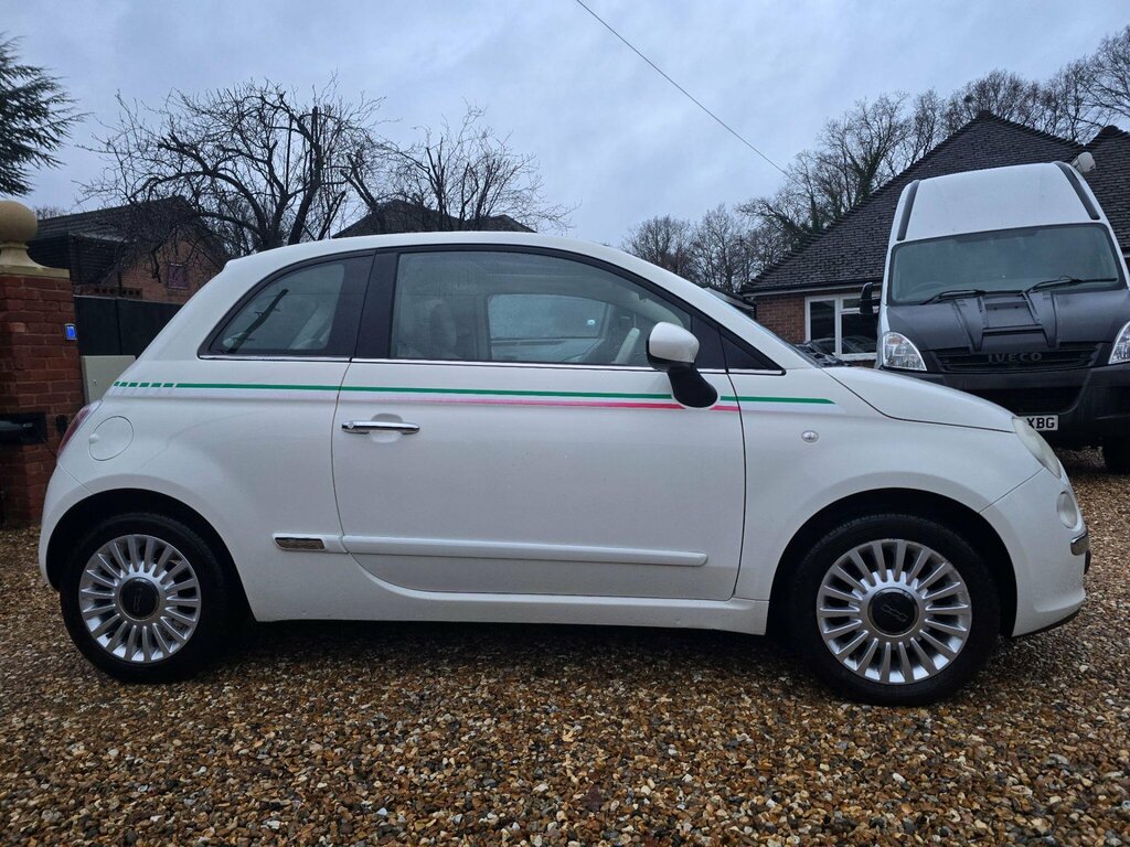 Fiat 500 1.2 Lounge Euro 5 Ss MW11AMX White #2