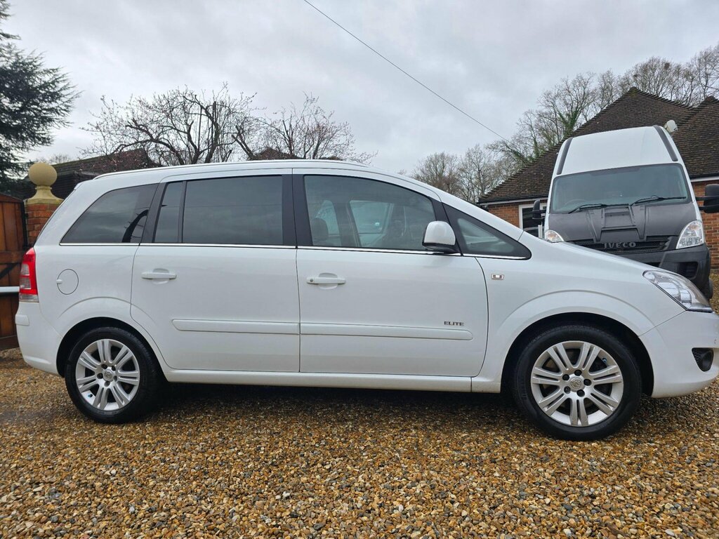 Vauxhall Zafira 1.7 Cdti Ecoflex Elite Euro 5 FT11NHB White #2