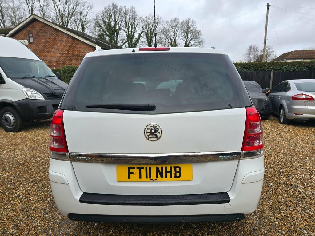 Vauxhall Zafira 1.7 Cdti Ecoflex Elite Euro 5 FT11NHB White #5
