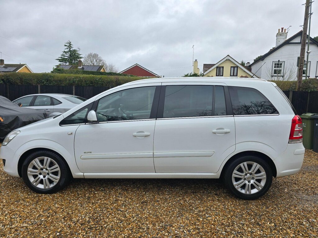 Vauxhall Zafira 1.7 Cdti Ecoflex Elite Euro 5 FT11NHB White #3