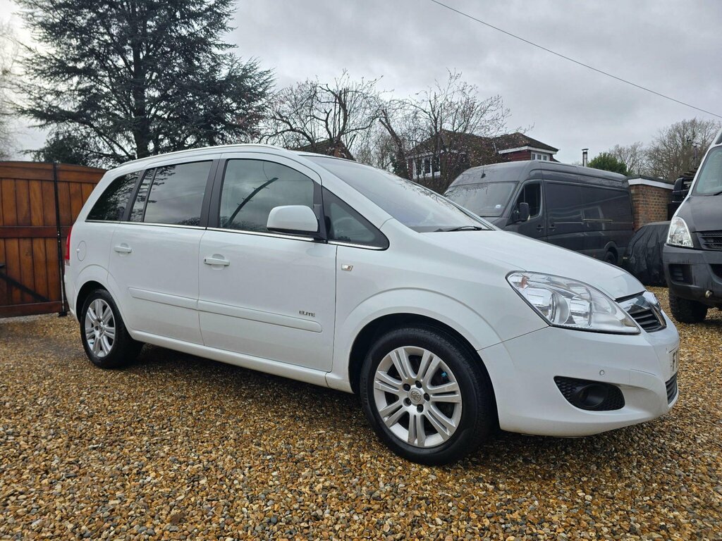 Vauxhall Zafira 1.7 Cdti Ecoflex Elite Euro 5 White