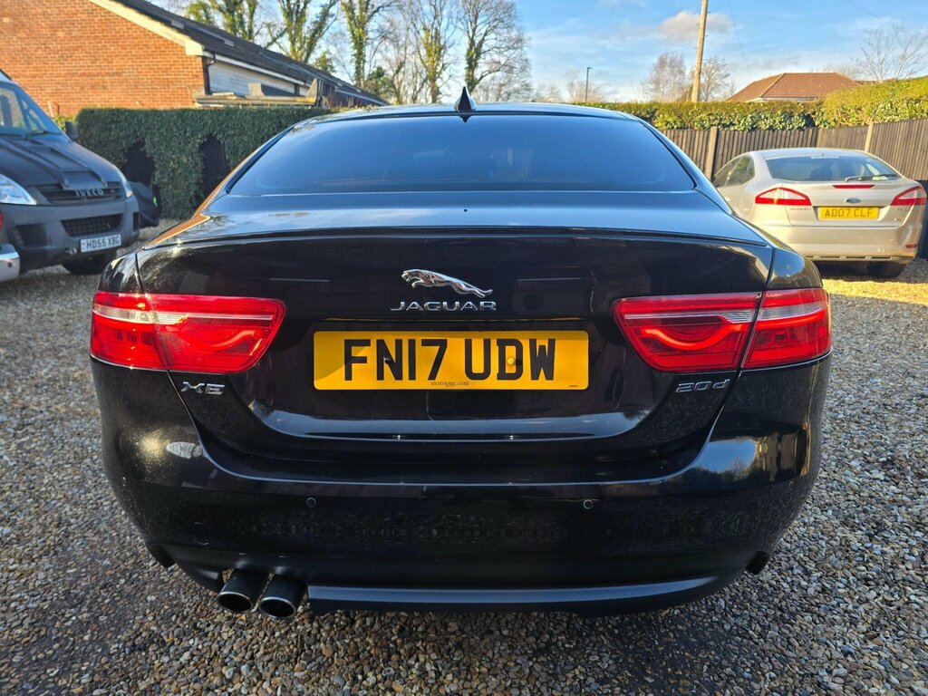Jaguar XE 2.0D R-sport Euro 6 Ss FN17UDW Black #5