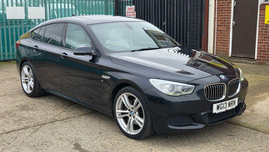 BMW 5 Series Gran Turismo Hatchback Black #2