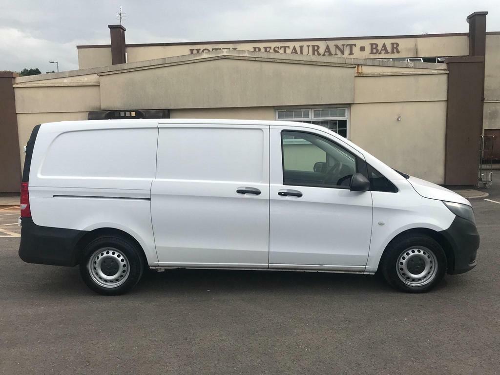 Mercedes-Benz Vito 1.6 111 Cdi Fwd L2 Euro 6 NK18RMX White #3