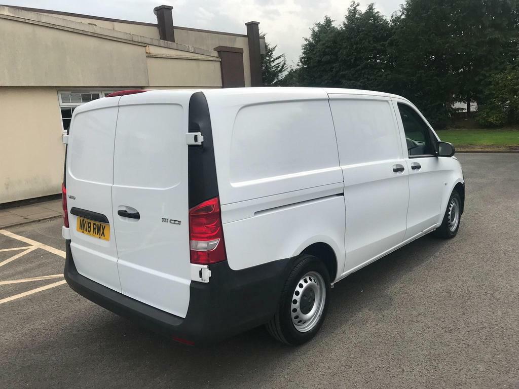 Mercedes-Benz Vito 1.6 111 Cdi Fwd L2 Euro 6 NK18RMX White #4
