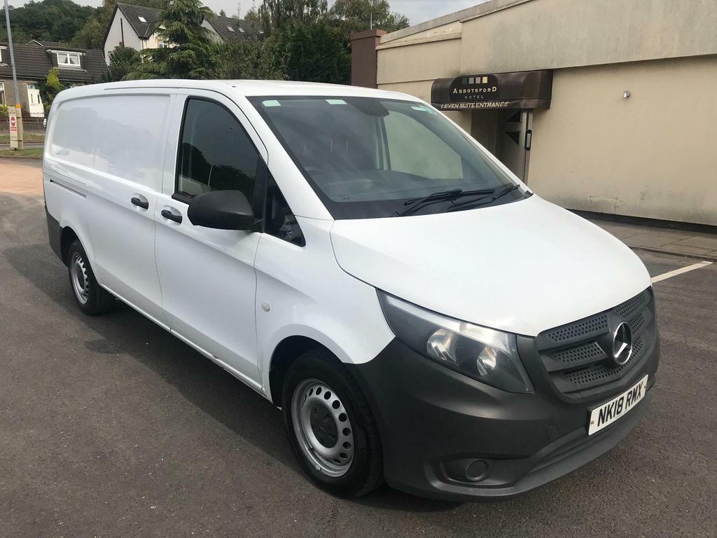 Mercedes-Benz Vito 1.6 111 Cdi Fwd L2 Euro 6 NK18RMX White #5