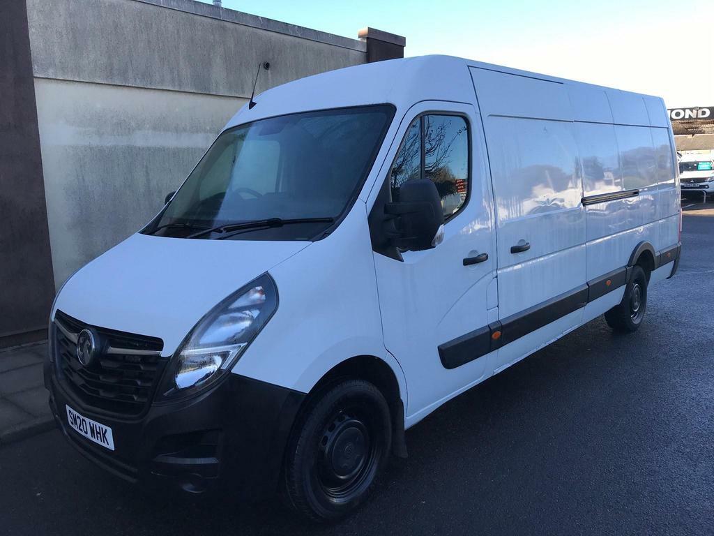 Vauxhall Movano 2.3 Cdti 3500 Biturbo Rwd L4 H2 Euro 6 S S White