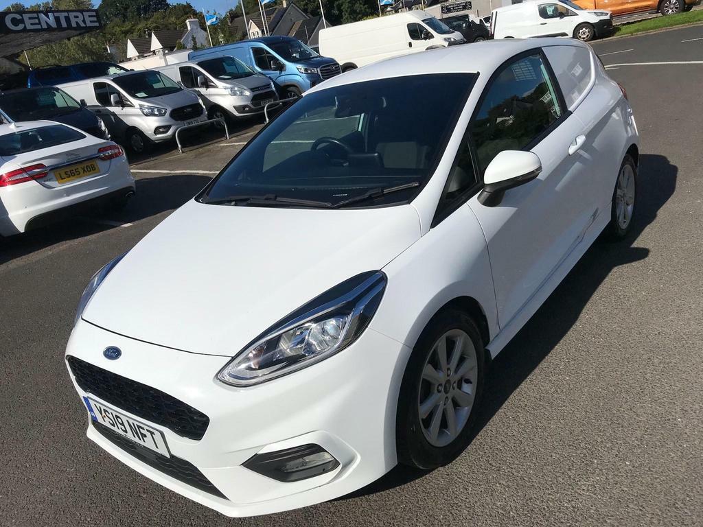 Ford Fiesta Van 1.5 Tdci Sport Euro 6 S S YS19NFT White #3
