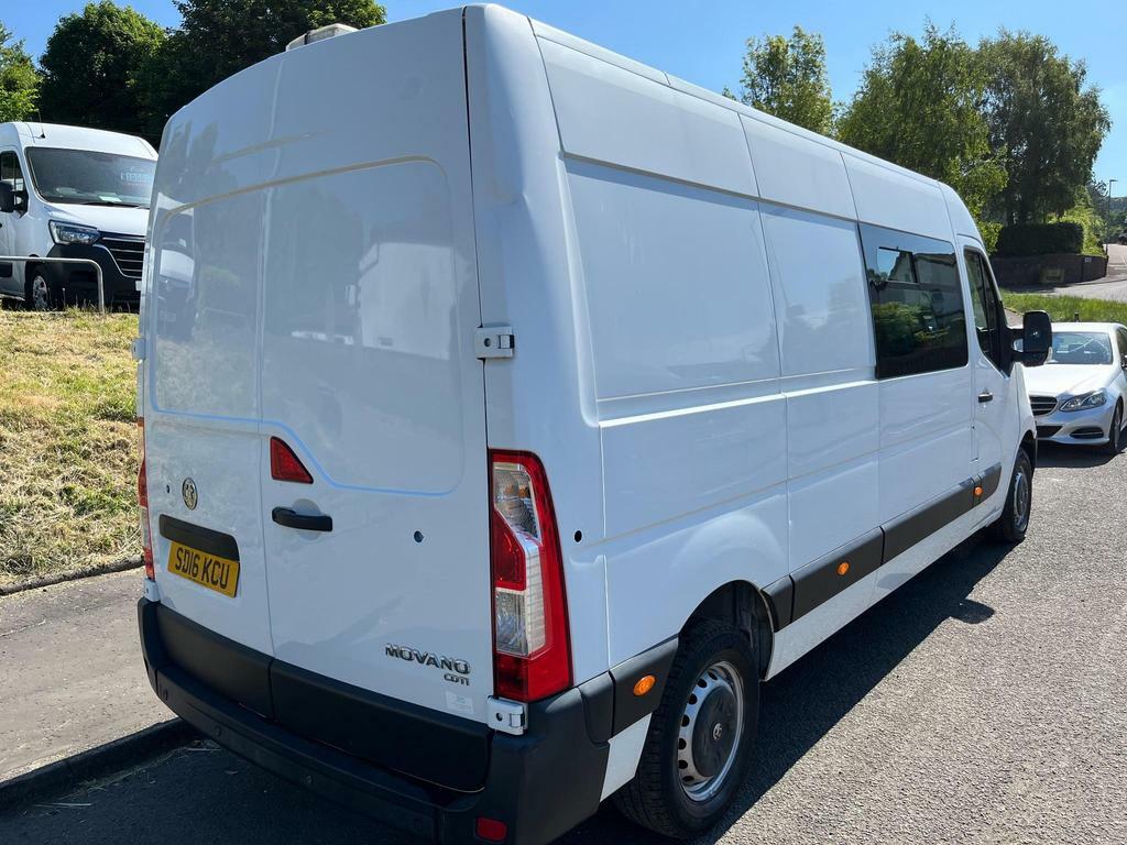 Vauxhall Movano 2.3 Cdti 3500 Fwd L3 H2 Euro 5 White #3