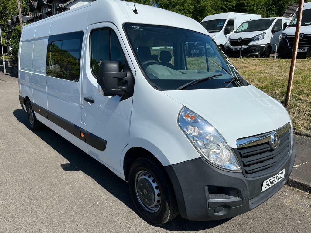 Vauxhall Movano 2.3 Cdti 3500 Fwd L3 H2 Euro 5 White