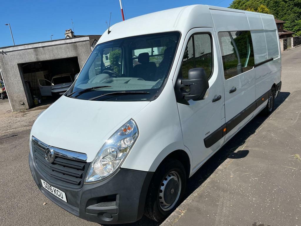 Vauxhall Movano 2.3 Cdti 3500 Fwd L3 H2 Euro 5 White #5