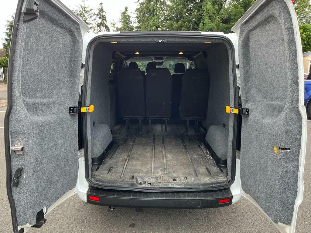 Ford Transit Custom 2.0 340 Ecoblue Trend Kombi L2 H1 Euro 6 MT21FPU White #5