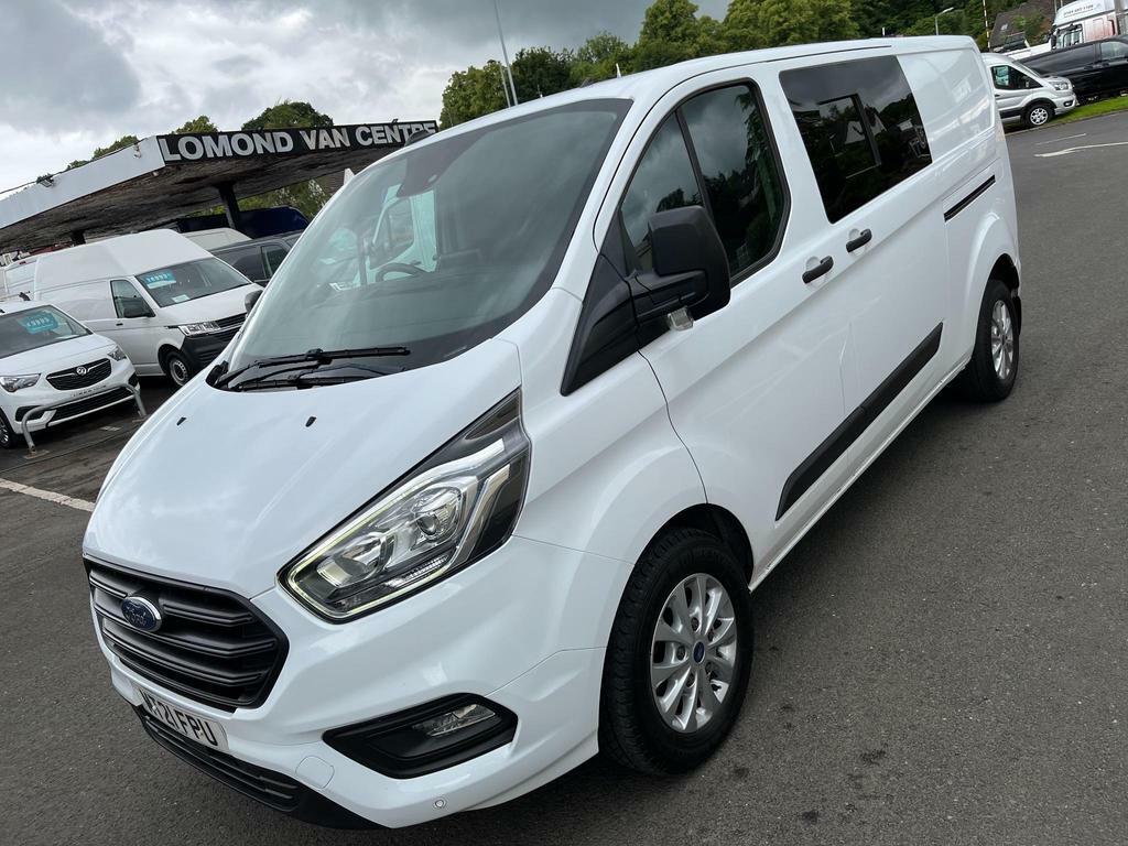 Ford Transit Custom 2.0 340 Ecoblue Trend Kombi L2 H1 Euro 6 White