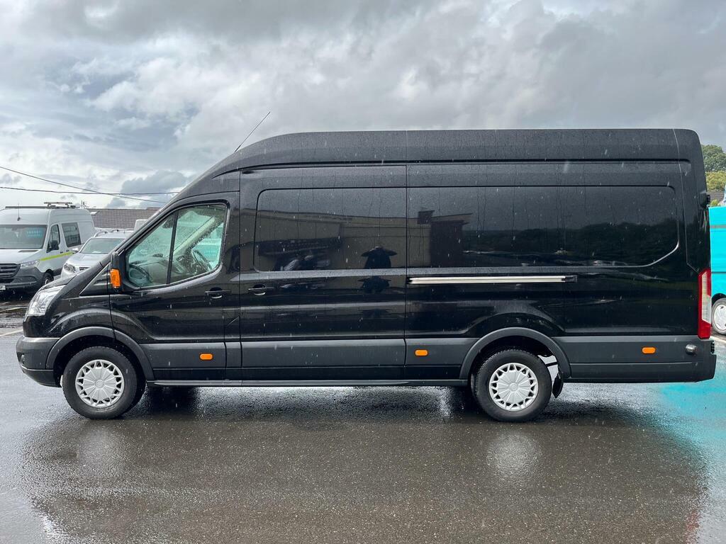 Ford Transit Custom 2.0 350 Ecoblue Rwd L4 H3 Euro 6 SG17NRL Black #3