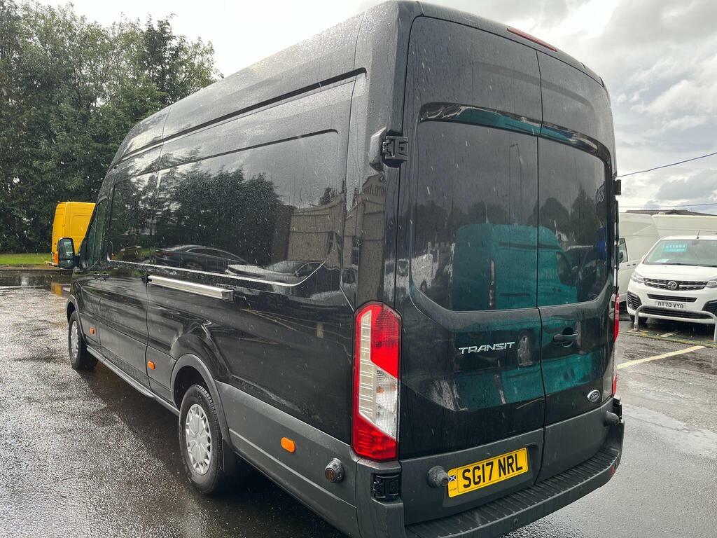 Ford Transit Custom 2.0 350 Ecoblue Rwd L4 H3 Euro 6 SG17NRL Black #4