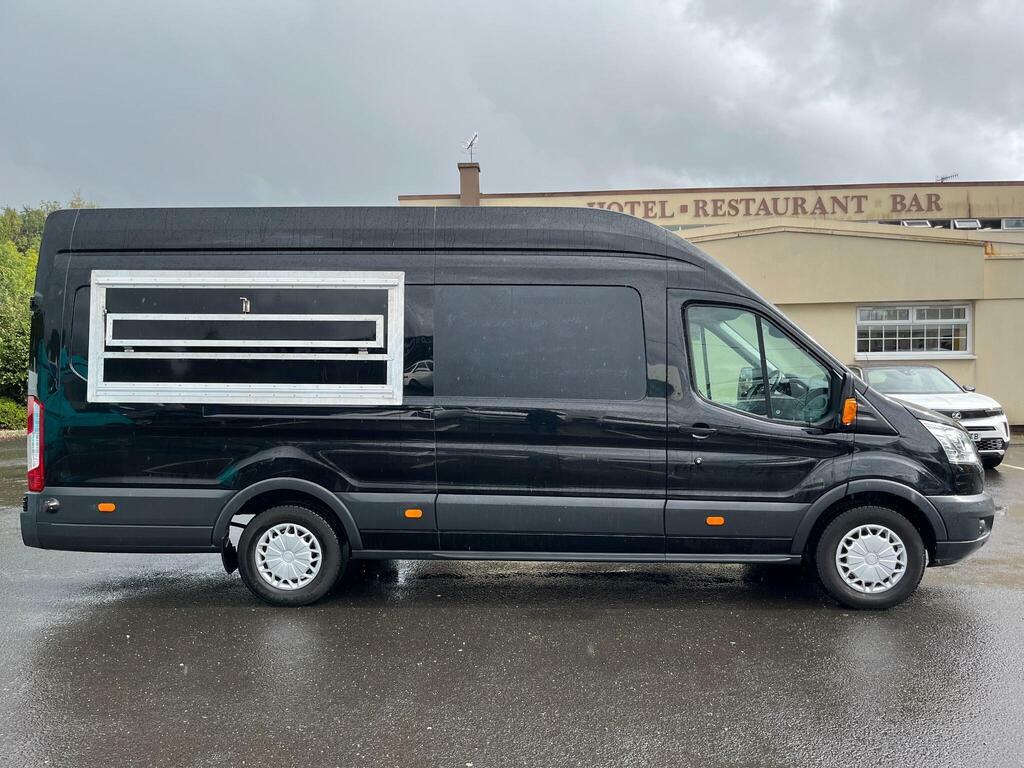 Ford Transit Custom 2.0 350 Ecoblue Rwd L4 H3 Euro 6 SG17NRL Black #5