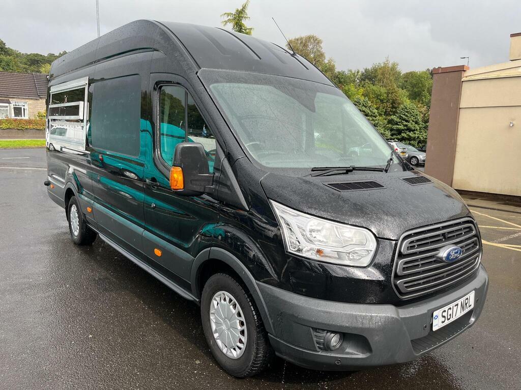 Ford Transit Custom 2.0 350 Ecoblue Rwd L4 H3 Euro 6 Black
