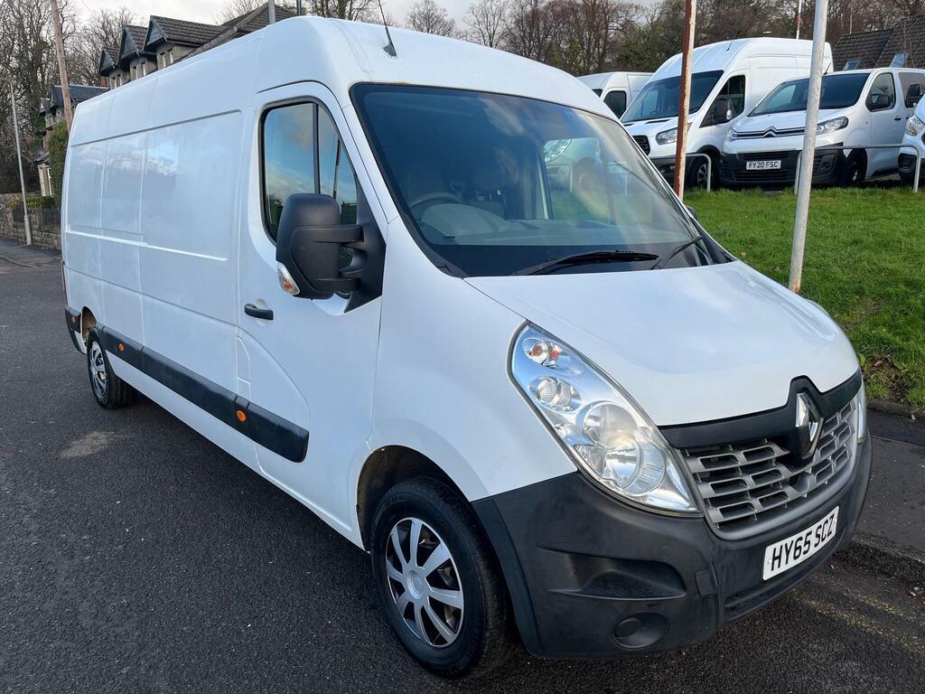 Renault Master 2.3 Dci 35 Business Fwd Lwb Medium Roof Euro 5 White