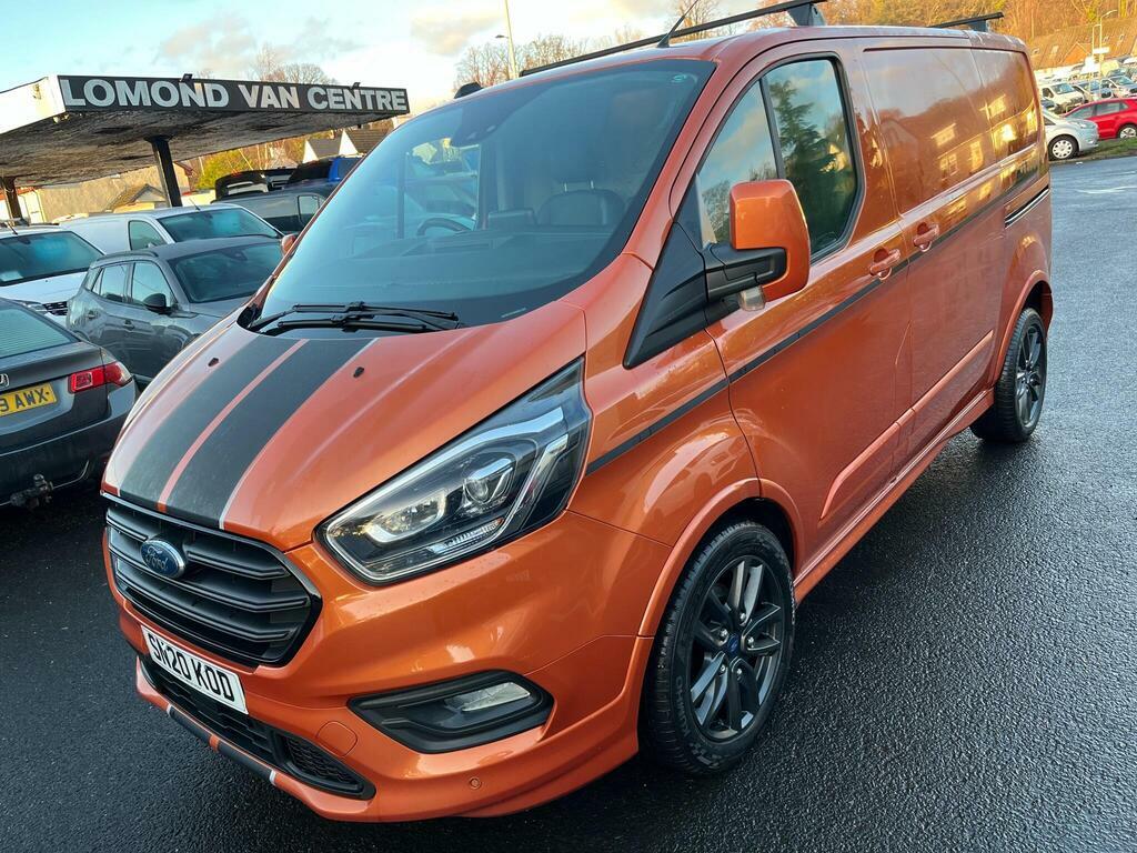Ford Transit Custom 2.0 290 Ecoblue Sport L1 H1 Euro 6 S S Orange