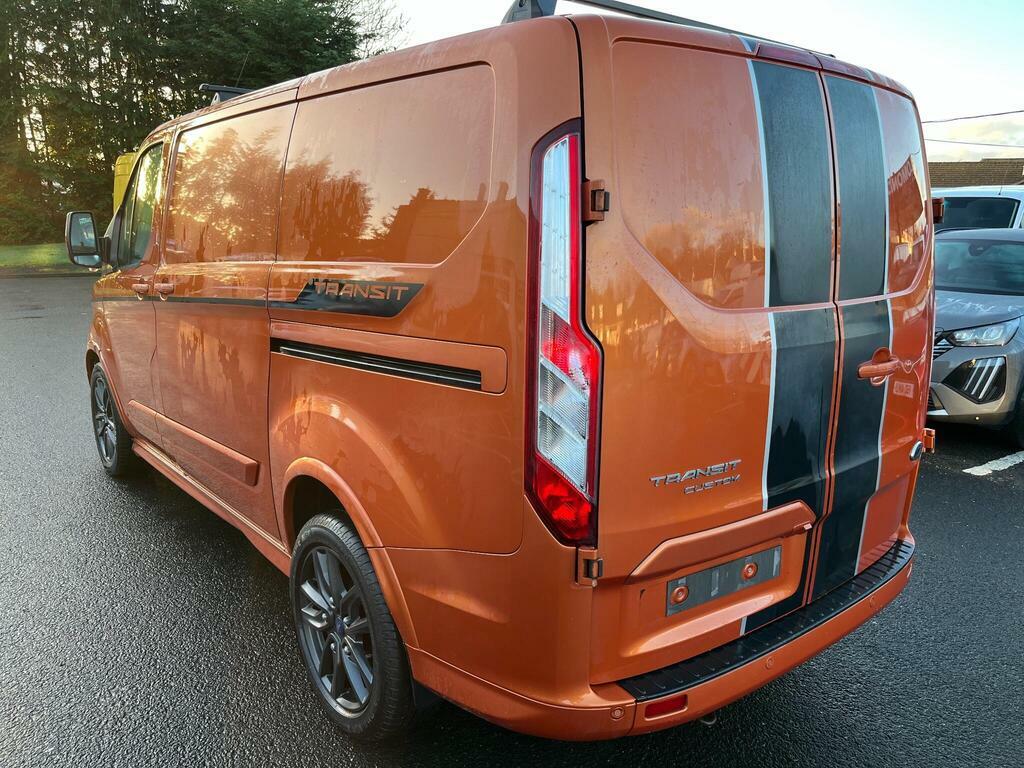Ford Transit Custom 2.0 290 Ecoblue Sport L1 H1 Euro 6 S S SN20KDD Orange #3