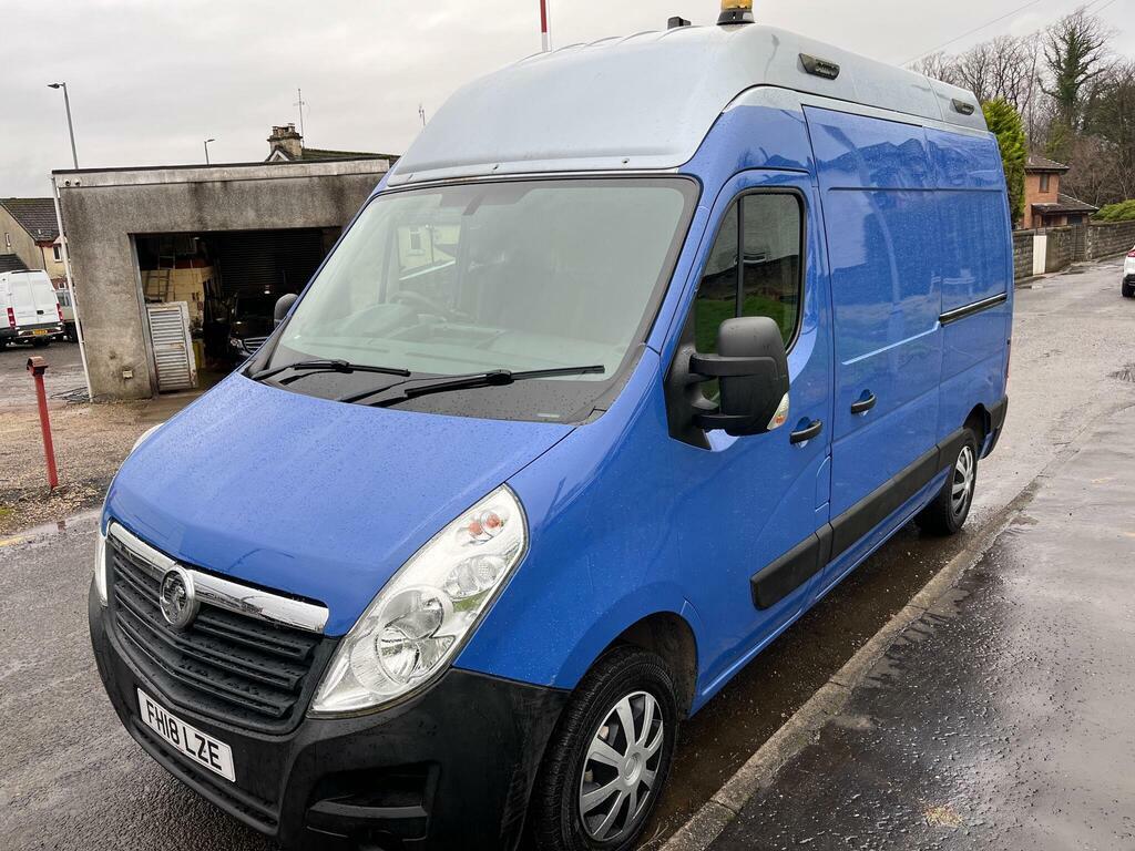 Vauxhall Movano 2.3 Cdti 3500 Biturbo Fwd L2 H3 Euro 6 S S FH18LZE Blue #4