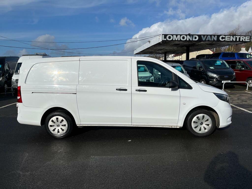 Mercedes-Benz Vito 2.0 114 Cdi Progressive G-tronic Rwd L2 Euro 6 S SA21ZFC White #2