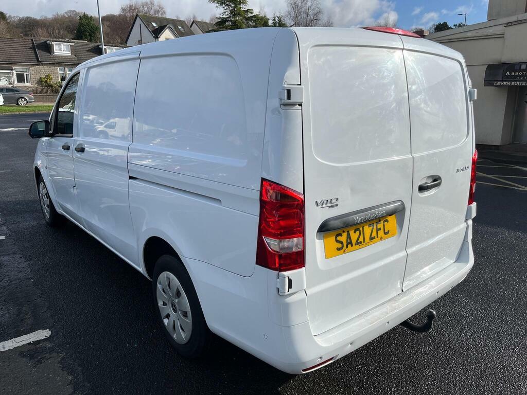 Mercedes-Benz Vito 2.0 114 Cdi Progressive G-tronic Rwd L2 Euro 6 S SA21ZFC White #4