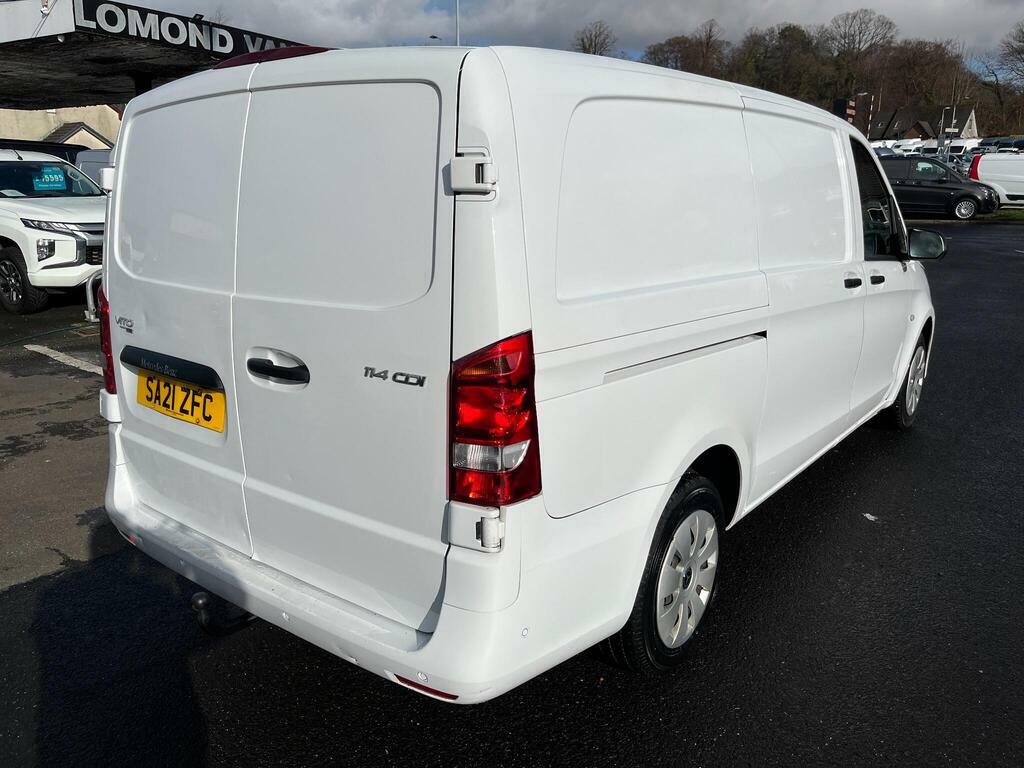 Mercedes-Benz Vito 2.0 114 Cdi Progressive G-tronic Rwd L2 Euro 6 S SA21ZFC White #3