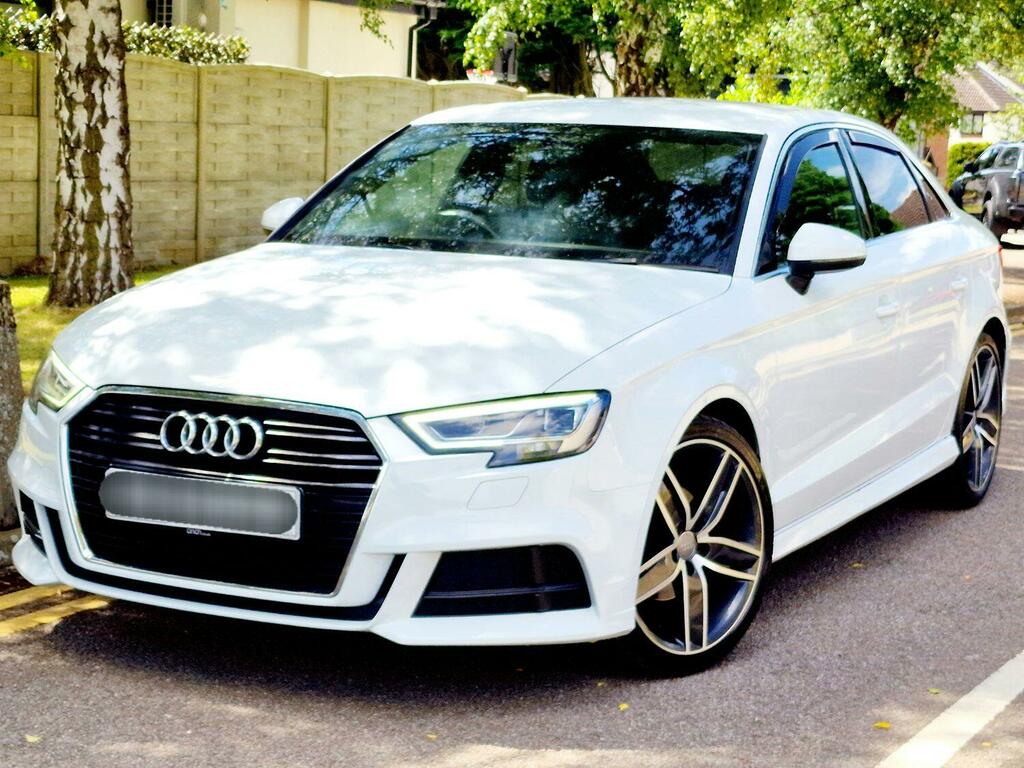 Audi A3 Saloon 2.0 Tdi S Line 2016 White
