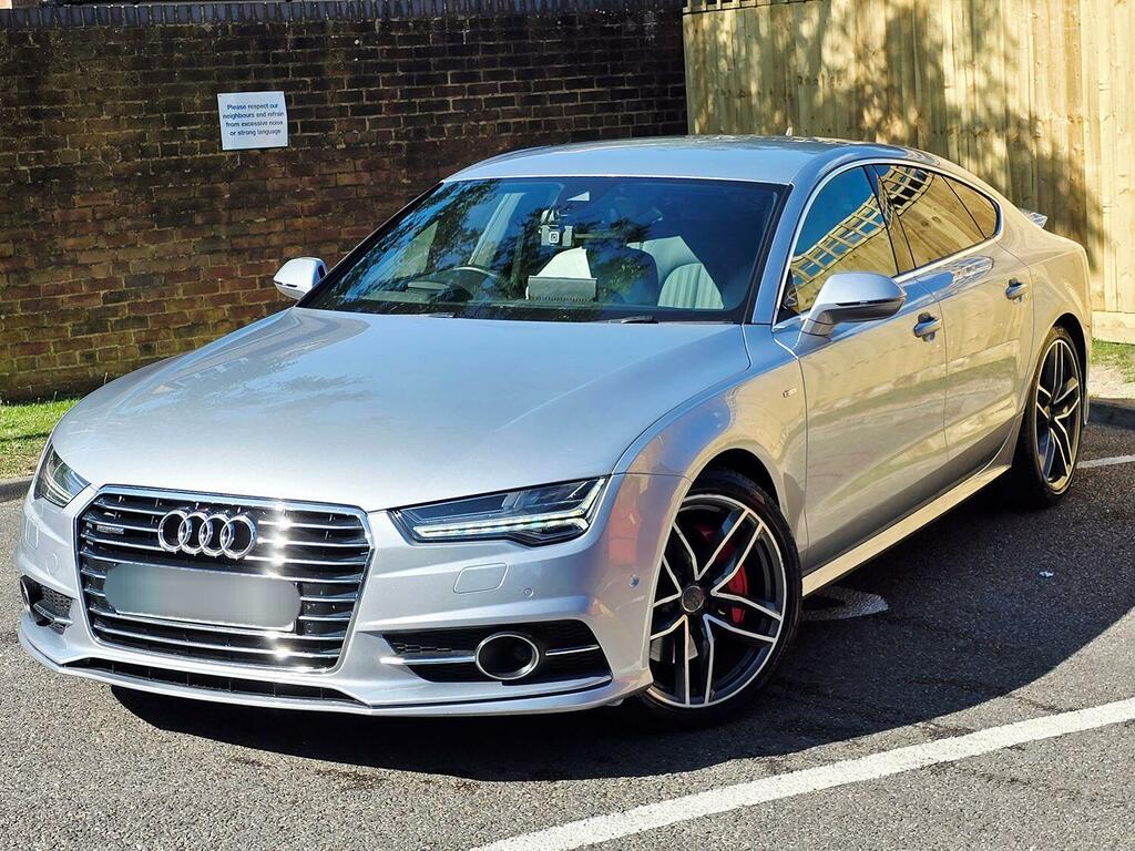 Audi A7 Hatchback 3.0 Bitdi V6 S Line 2015 KS15MGV Silver #3