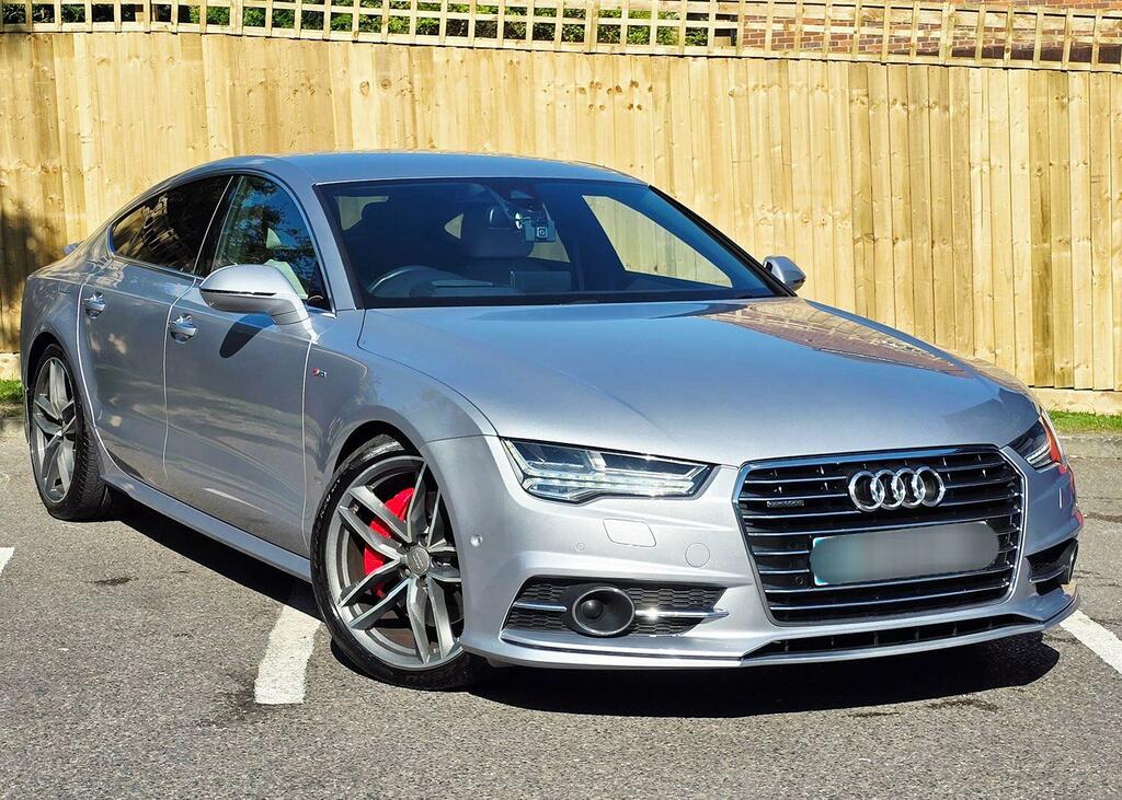 Audi A7 Hatchback 3.0 Bitdi V6 S Line 2015 KS15MGV Silver #5