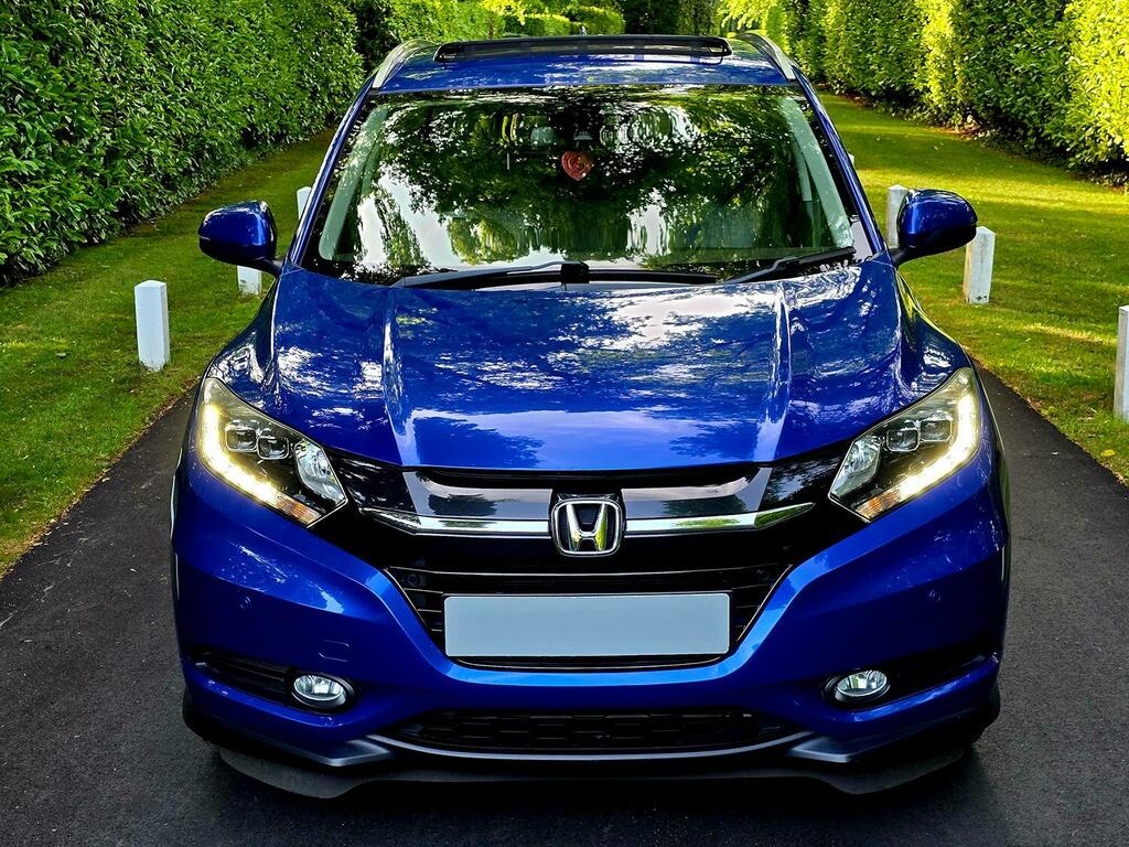 Honda Hr-V Suv 1.5 I-vtec Ex 2018 OW67FRJ Blue #4