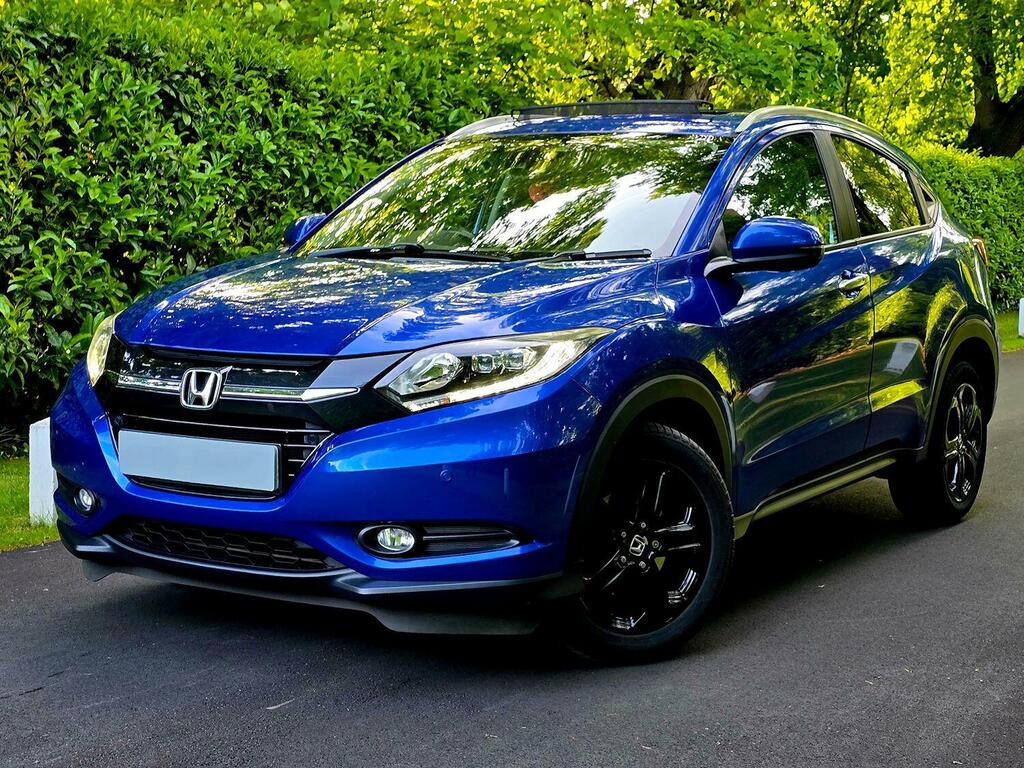 Honda Hr-V Suv 1.5 I-vtec Ex 2018 OW67FRJ Blue #3