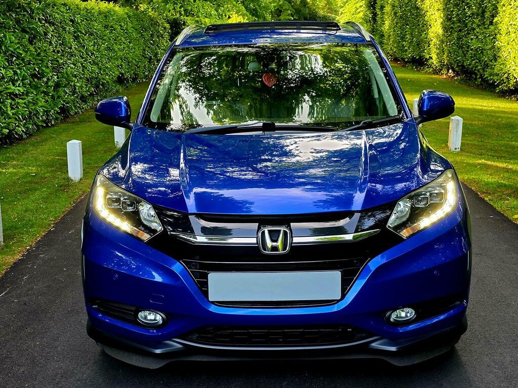 Honda Hr-V Suv 1.5 I-vtec Ex 2018 OW67FRJ Blue #2