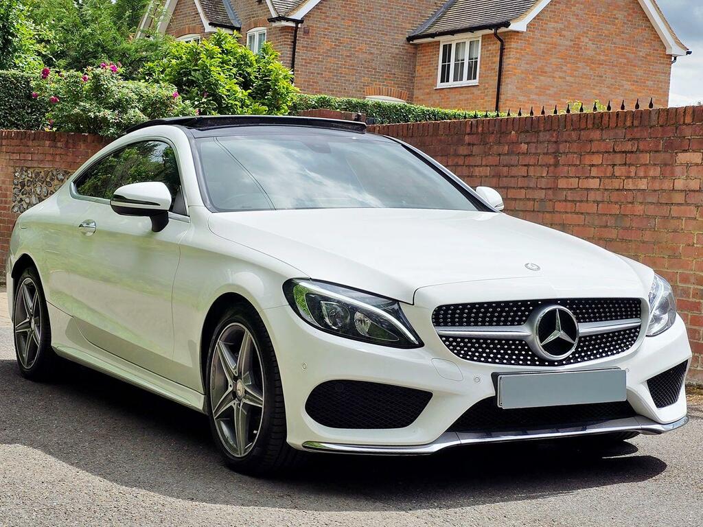 Mercedes-Benz C Class Coupe 2.1 C220d Amg Line 2016 MT16HJA White #3