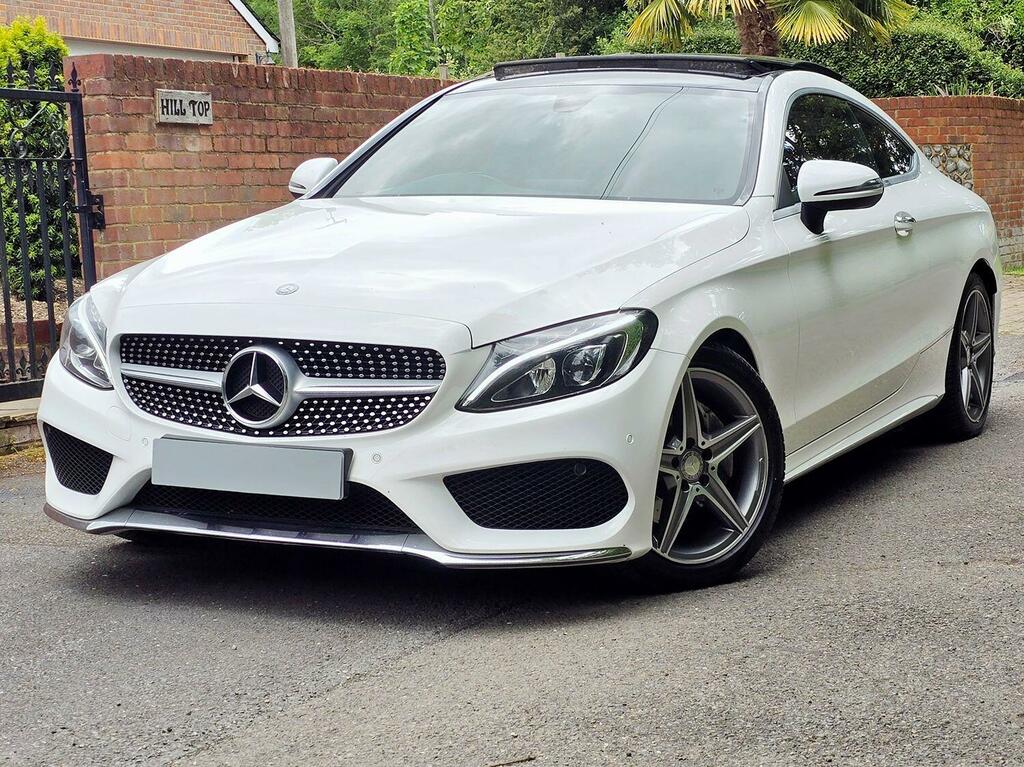 Mercedes-Benz C Class Coupe 2.1 C220d Amg Line 2016 White