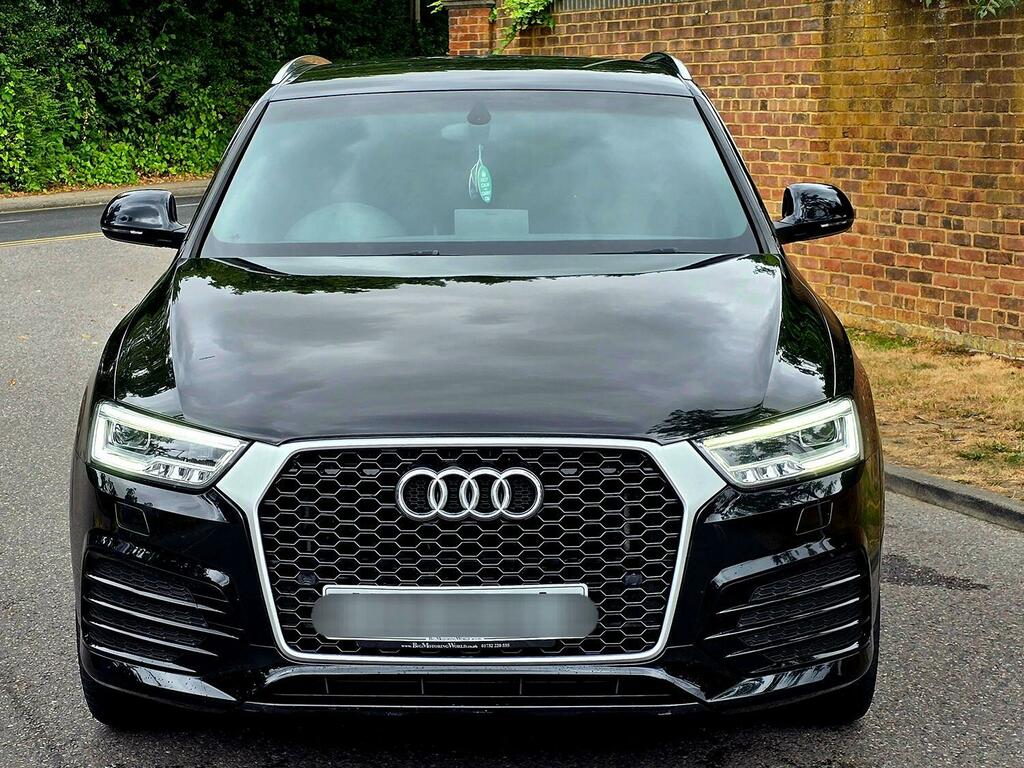 Audi Q3 Suv 2.0 Tdi S Line 2015 YK15WLA Black #2