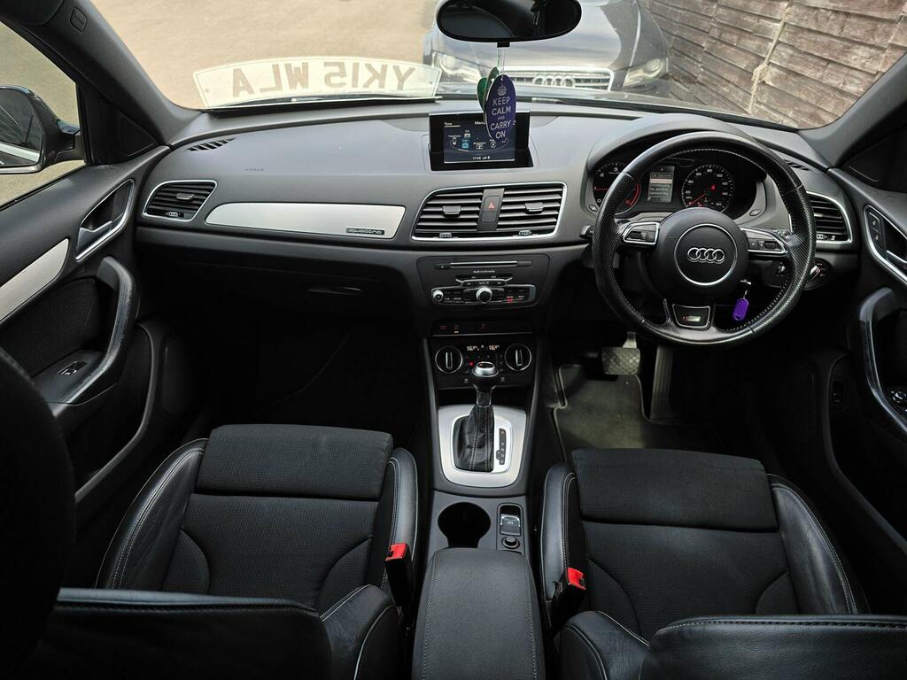 Audi Q3 Suv 2.0 Tdi S Line 2015 YK15WLA Black #3