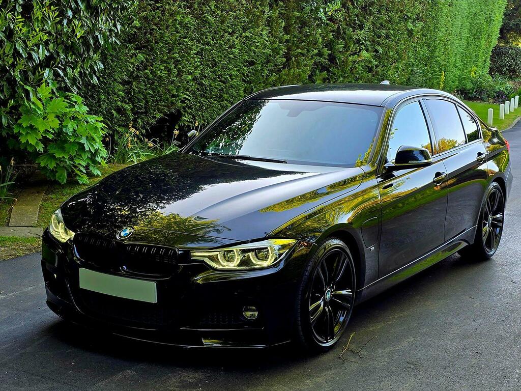 BMW 3 Series Saloon 2.0 330E M Sport Saloon 2017 YC17FNL Black #2