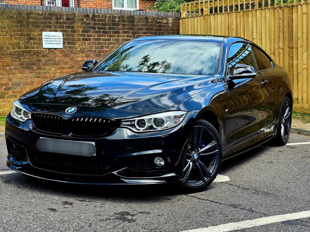 BMW 4 Series Gran Coupe Coupe 3.0 430D Xdrive M Sport Coupe 2016 KW66BZP Black #6