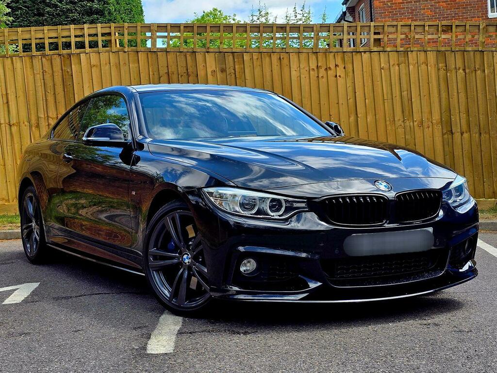 BMW 4 Series Gran Coupe Coupe 3.0 430D Xdrive M Sport Coupe 2016 KW66BZP Black #4