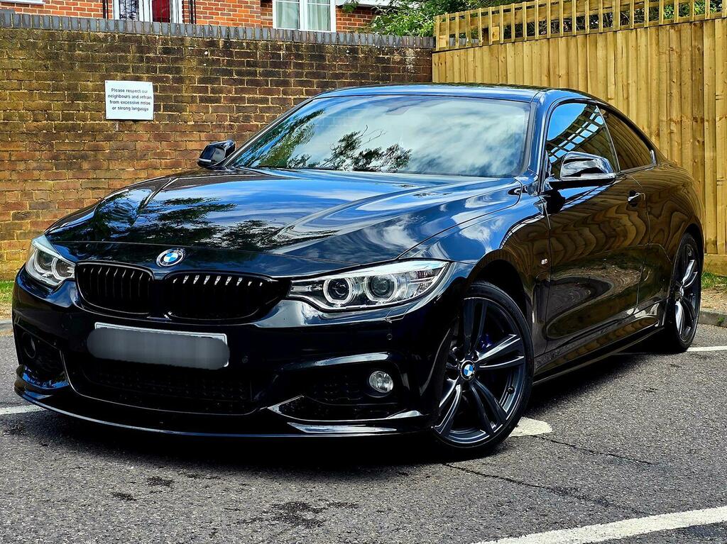 BMW 4 Series Gran Coupe Coupe 3.0 430D Xdrive M Sport Coupe 2016 KW66BZP Black #3