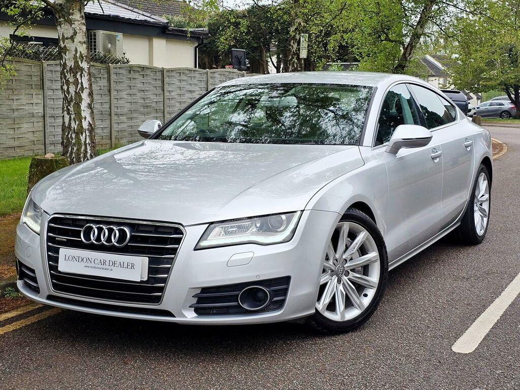 Audi A7 Hatchback 3.0 Bitdi V6 Se 2012 LA12UZL Silver #3