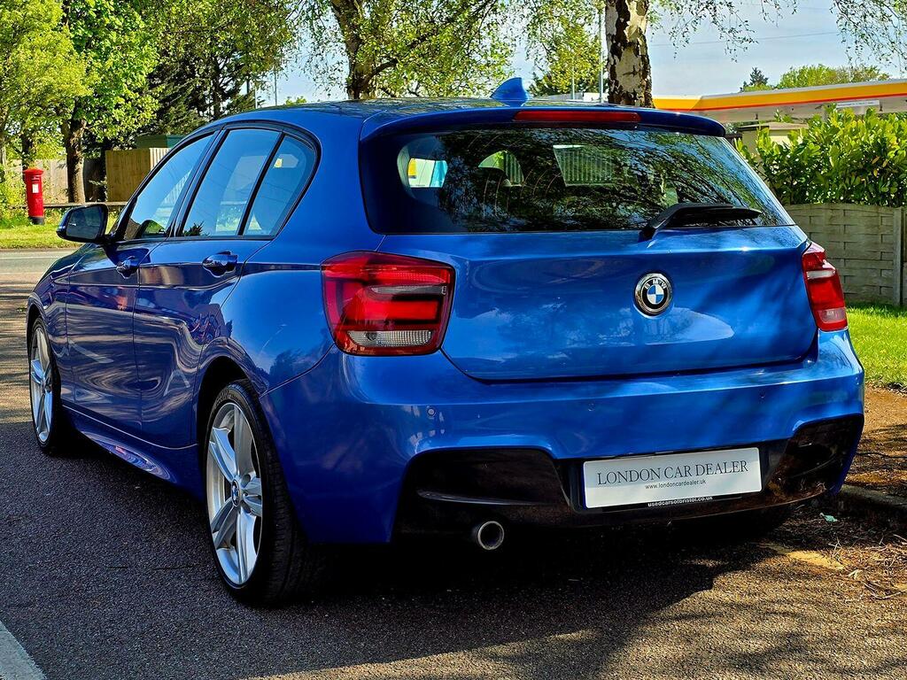 BMW 1 Series Hatchback 2.0 118D M Sport 5-Door 2012 LR62RXW Blue #6