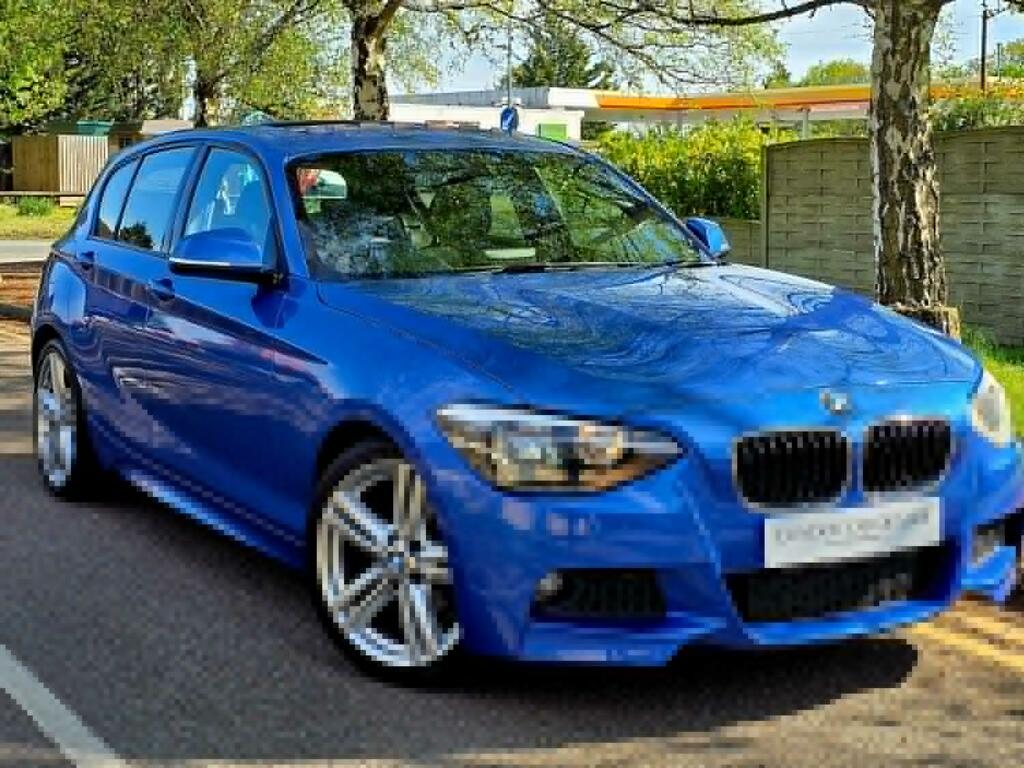 BMW 1 Series Hatchback 2.0 118D M Sport 5-Door 2012 Blue