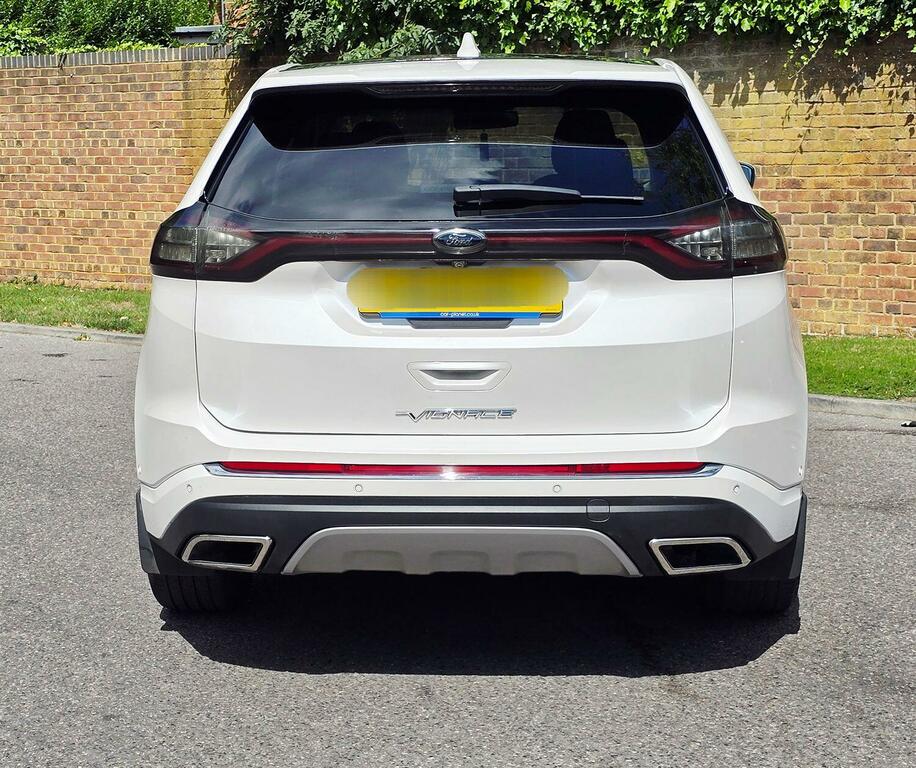 Ford Edge Suv 2.0 Tdci Vignale 2018 WUI9179 White #6