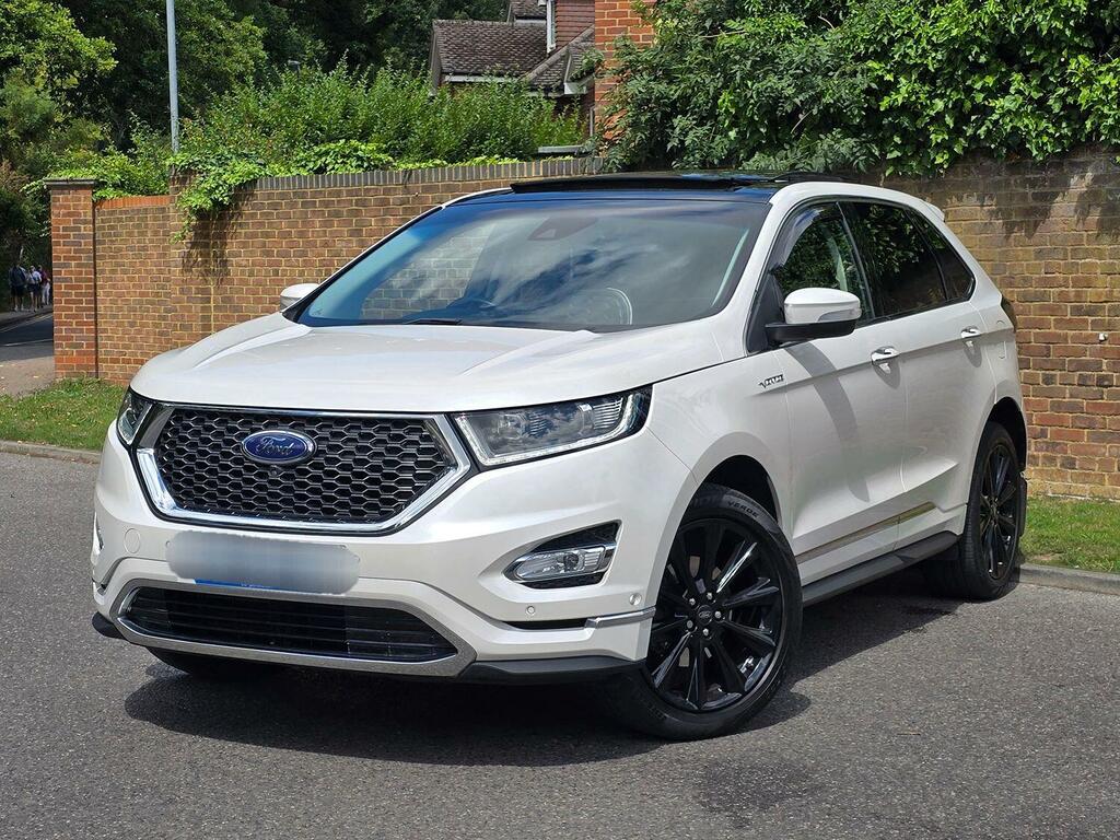 Ford Edge Suv 2.0 Tdci Vignale 2018 WUI9179 White #3