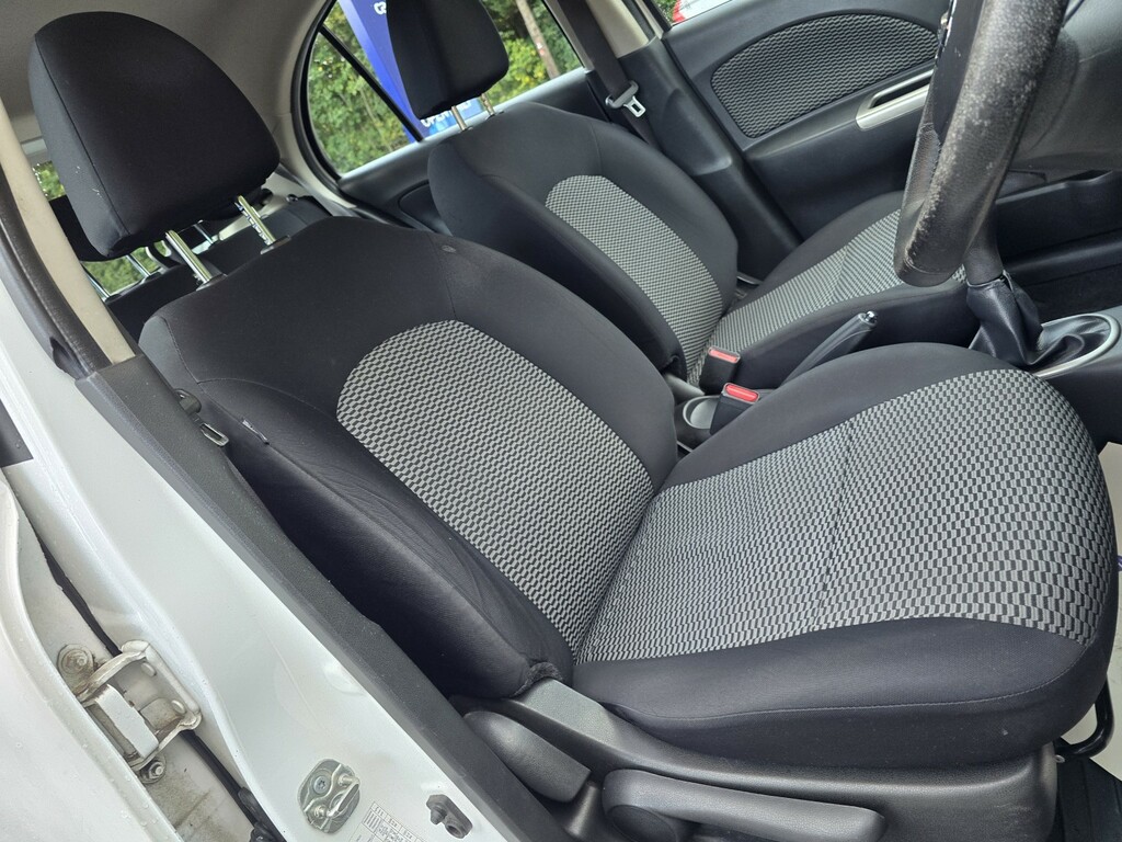 Nissan Micra Hatchback 1.2 Acenta 2016 ND16YBL White #6